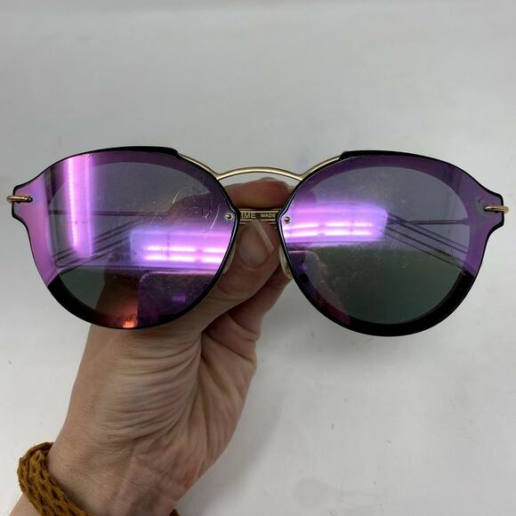 Christian Dior Pink Mirrored Lens Sunglasses main image 8